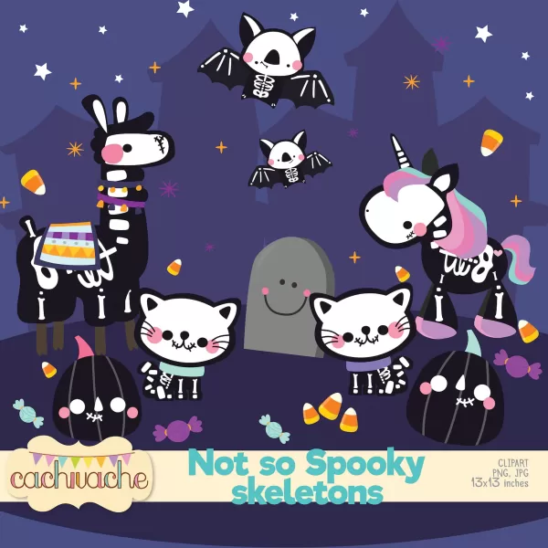 Halloween Skeletons