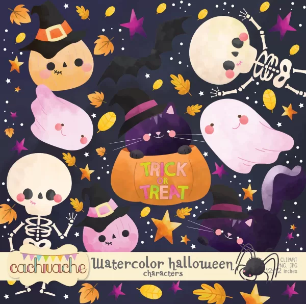 Halloween Watercolor