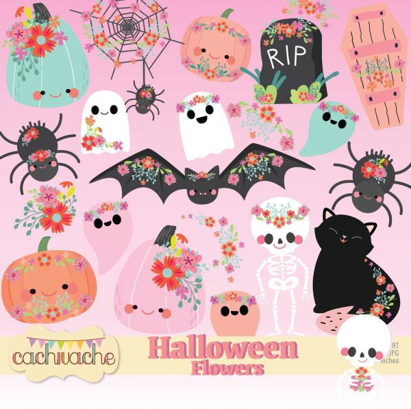 Halloween Flowers