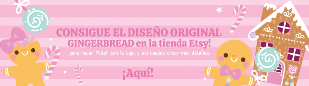 Caja armable de jengibre